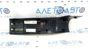 Rear left door sill plate for Jeep Cherokee KL 14-23, black, scratches