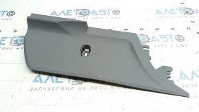 Audi Q5 80A 18-24 gray center console trim, left side