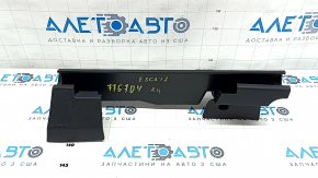 Right passenger seat runner trim for Ford Escape MK3 13-19, black, scratches