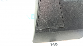 Right passenger seat runner trim for Ford Escape MK3 13-19, black, scratches