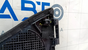 Tesla Model 3 18 speaker panel trim - black cloth, broken mount