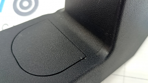 Rear left passenger seat runner pads for Ford Escape MK3 13-19, black, scratches