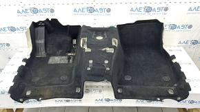 Front floor covering for BMW 3 G20 19-25, black, dry-cleanable
