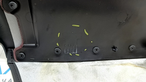 Tesla Model 3 18 rear driver's seat trim - black, scratches, broken mount