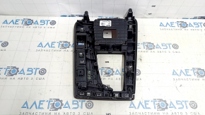 Audi Q5 80A 18-20 center console trim, wood grain insert with bracket, scratches