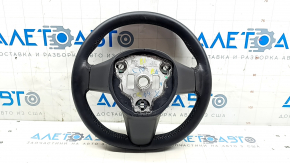 Tesla Model 3 18 steering wheel - black leather, non-heated