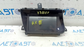 Monitor, display, navigation Lexus RX350 10-12 pre-restyling, scratches