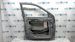 Bare front left door Jeep Grand Cherokee WK2 11-22 silver PSC, dented corner