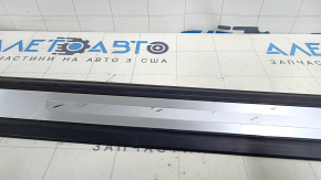 Audi Q5 80A 18-24 black and chrome outer door sill trim, scratches