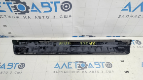Audi Q5 80A 18-24 black and chrome outer front left door sill trim, scratches, chips