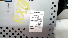 Monitor, display, navigation for Lexus RX350 10-12 pre-restyling