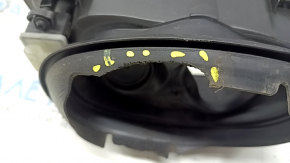 Fuel filler flap with housing BMW 3 G20 19-25 2.0T, 3.0T with 2-pin lock, torn seal, broken latch