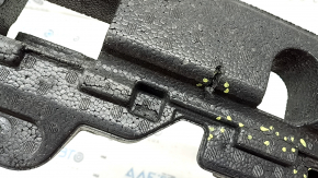The front bumper absorber for the Jeep Grand Cherokee WK2 17-22 trim is dented and broken.