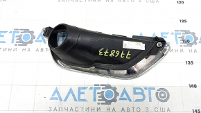 Left fog light frame for Jeep Grand Cherokee WK2 17-22, complete with chrome trim, scratches