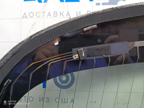Tesla Model 3 18 rear panoramic glass - heated, tinted, laminated glass, scratched, torn cable