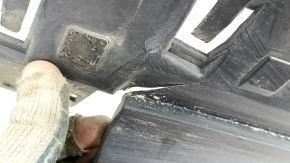 Bare front bumper, lower part under the trim, Jeep Grand Cherokee WK2 17-22, structure, cracks, scratches