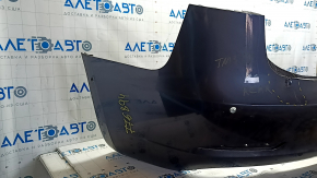 Tesla Model 3 18 rear bumper, graphite, for parking sensors, torn, dented, broken mount