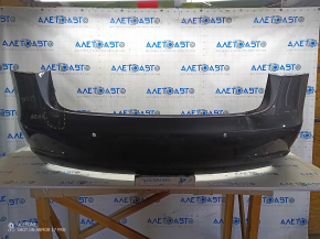 Tesla Model 3 18 rear bumper, graphite, for parking sensors, torn, dented, broken mount