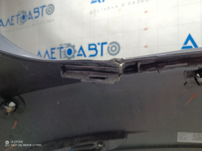 Tesla Model 3 18 rear bumper, graphite, for parking sensors, torn, dented, broken mount