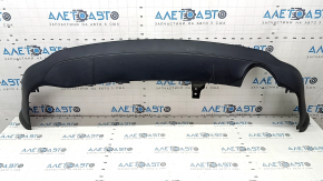 Jeep Grand Cherokee WK2 11-22 rear bumper, structure, lower part under 1 pipe, dents, whitened plastic, scratches, crack in the mount