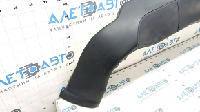 Jeep Grand Cherokee WK2 11-22 rear bumper, structure, lower part under 1 pipe, dents, whitened plastic, scratches, crack in the mount
