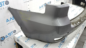 Jeep Grand Cherokee WK2 16-22 rear bumper, upper part, for parking sensors, silver, scratch, broken parking sensor mount