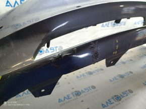 Tesla Model 3 18 front bumper, bare, with parking sensors, graphite, dented, scratches