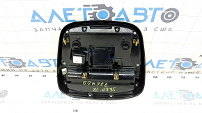 Jeep Grand Cherokee WK2 14-22 front light, black, no sunroof, no Homelink, broken eyeglass holder mount