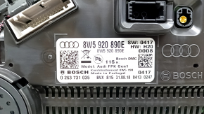 Audi Q5 80A 18-19 instrument cluster, large 76k display
