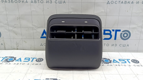 Tesla Model 3 18 center console air vent with trim, black, scratches