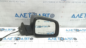 Right side mirror assembly for Jeep Grand Cherokee WK2 14-22, 5 pins, heated, silver, scratches
