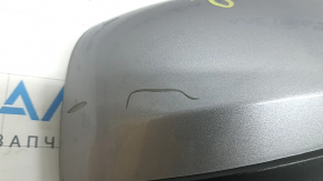 Right side mirror assembly for Jeep Grand Cherokee WK2 14-22, 5 pins, heated, silver, scratches