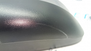 Left side mirror assembly for Jeep Grand Cherokee WK2 14-22, 5 pins, heated, silver, scratches