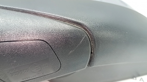 Left side mirror assembly for Jeep Grand Cherokee WK2 14-22, 5 pins, heated, silver, scratches