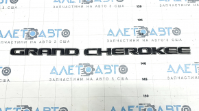Jeep Grand Cherokee WK2 17-22 Front Left Door Emblem, Black with Chrome