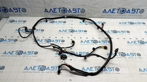 Wiring of parking sensors of the front bumper Tesla Model 3 18-20 under fog lights