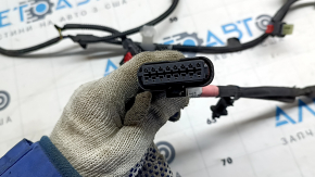 Wiring of parking sensors of the front bumper Tesla Model 3 18-20 under fog lights