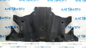 Tesla Model 3 18 rear underbody protection - worn and torn