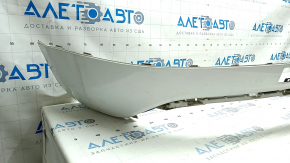 The bare rear bumper, the lower part of the Audi Q5 80A 18-20, white, bumpers