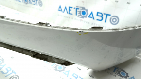 The bare rear bumper, the lower part of the Audi Q5 80A 18-20, white, bumpers