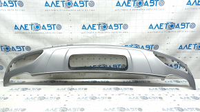 Audi Q5 80A 18-20 rear bumper lip, gray, crack, scratch