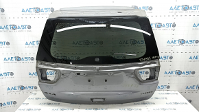 Jeep Grand Cherokee WK2 14-22 silver PSC trunk door with glass, tinted, scratches on the glass