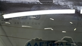 Jeep Grand Cherokee WK2 14-22 silver PSC trunk door with glass, tinted, scratches on the glass