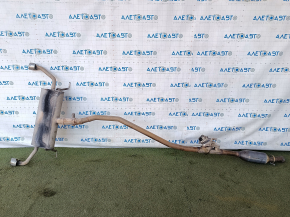 Ford Escape MK4 2020 hybrid FWD exhaust manifold with actuator, heater, and catalytic converter