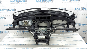Jeep Grand Cherokee WK2 14-22 black dashboard with AIRBAG, with trims