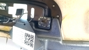 Tesla Model 3 18 headliner - gray cloth, with speakers, needs cleaning, broken mount