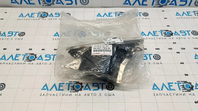 Left muffler tip Lexus NX300 18-21 on bumper