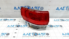 Left outer fender light for a Jeep Grand Cherokee WK2 14-18, chrome, without mounting, scratches