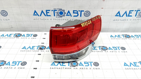 Jeep Grand Cherokee WK2 14-18 right outer fender light, chrome, no mount, scratch