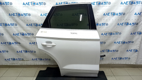 Audi Q5 80A 18-24 keyless rear right door assembly, white LY9C